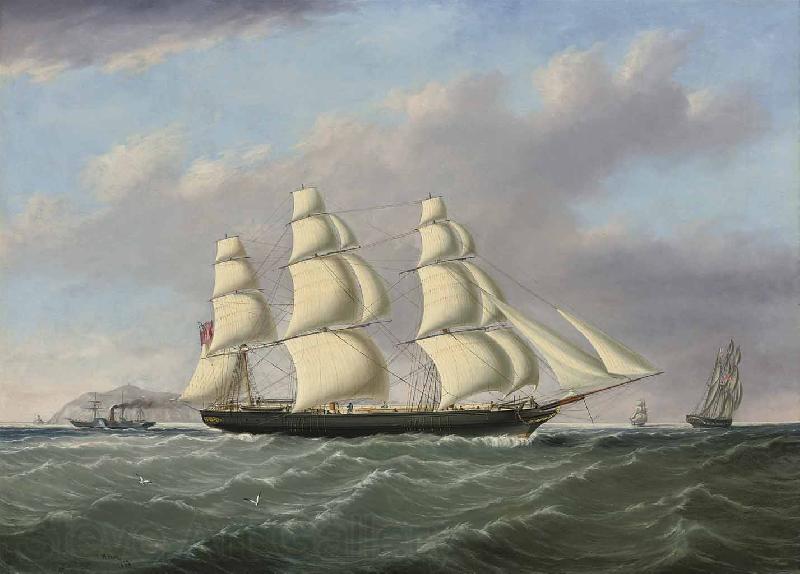 Joseph heard bound merchantman passing Anglesey France oil painting art